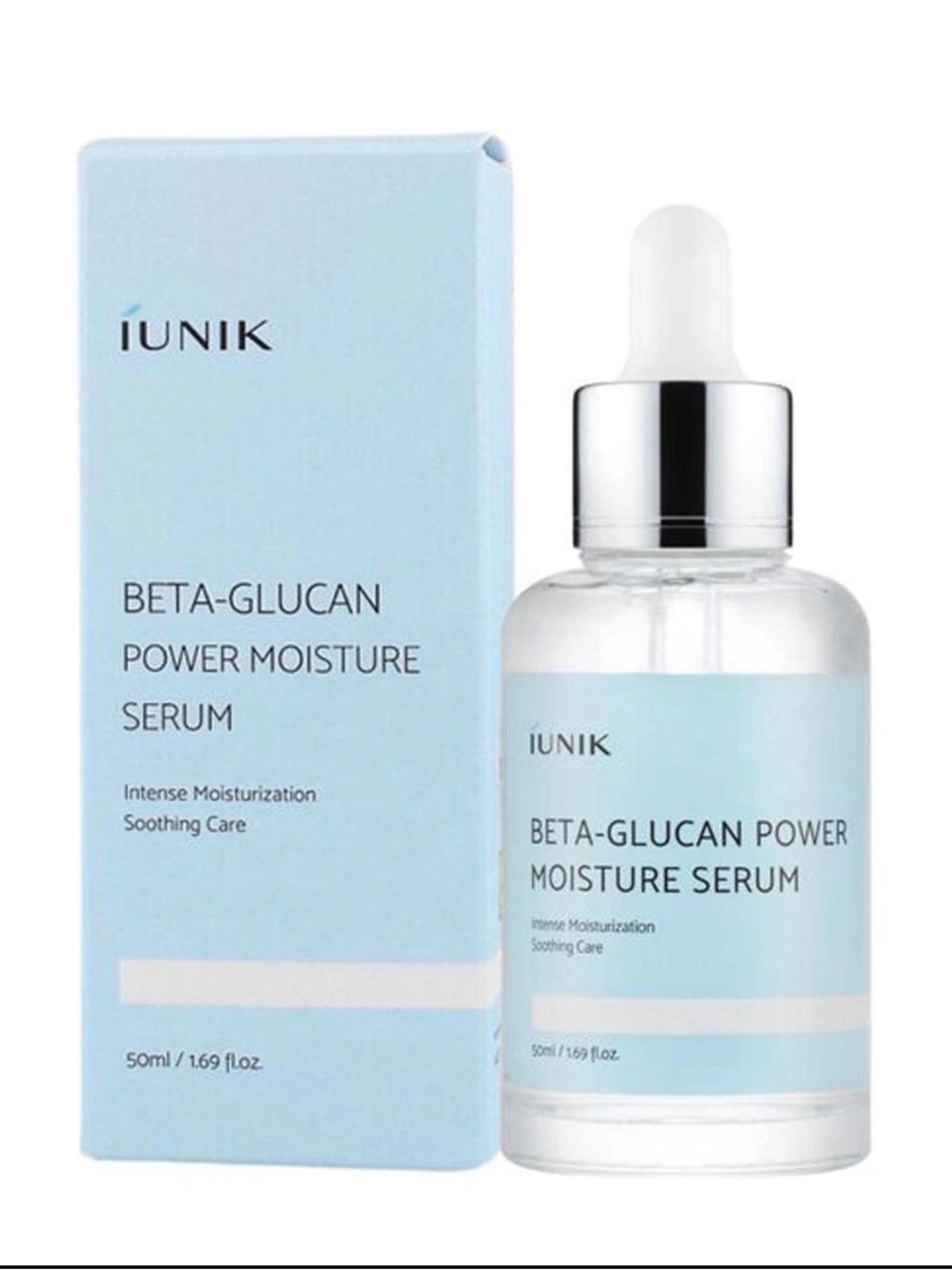 iUNIK Beta Glucan Power Moisture Serum Korean Skincare 50ml